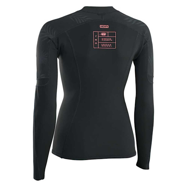 Ion Kvinde Langærmet Rashguard Neo Top 1.5 Mm Sort L