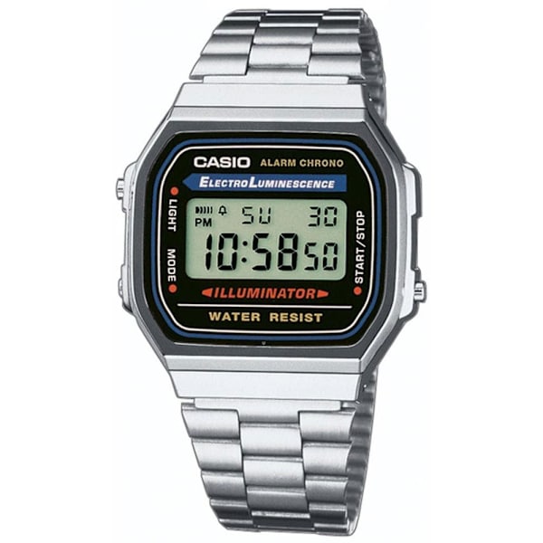 Casio Armbåndsur Retro Vintage A168wa Søvfarvet