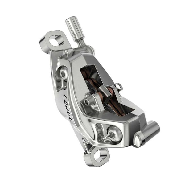 Sram Hydrauliska Frambromsar Level Ultimate Stealth 4p Silver