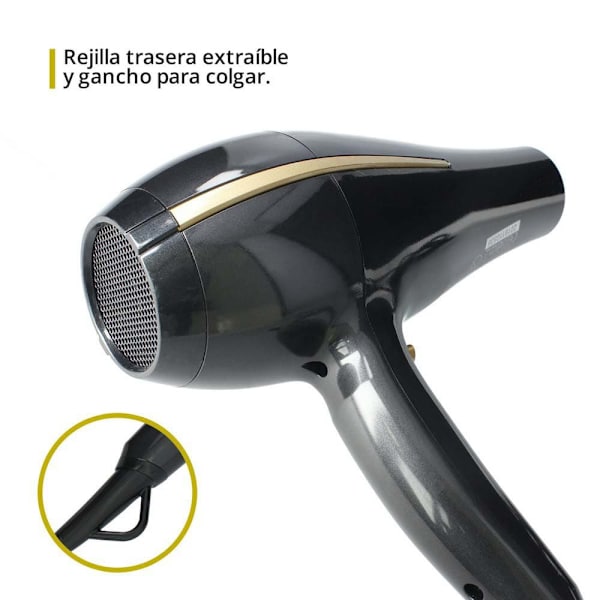 Tm Electron Hårtørrer Tmhd126 2400w