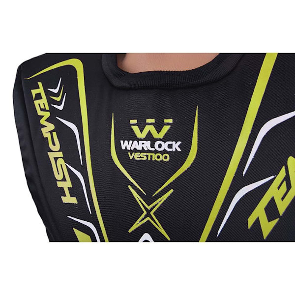 Tempish Skyddsväst För Innebandy Warlock Svart S-M