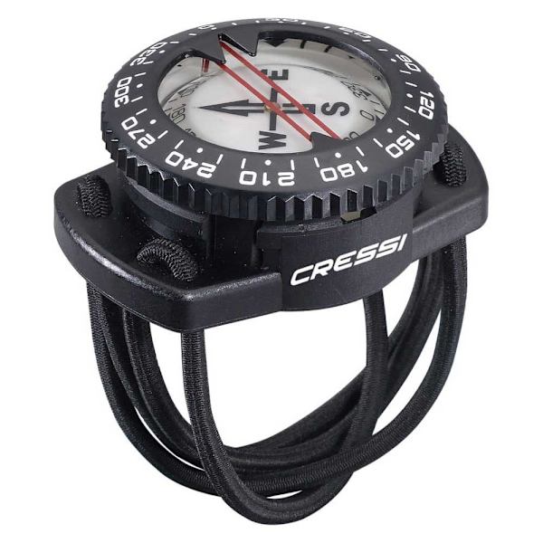 Cressi Bungee Håndledskompas Sort