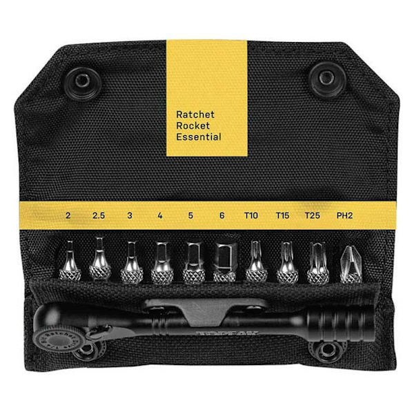 Topeak Työkalusarja Ratchet Rocket Essential Keltainen