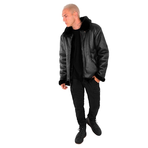 Alpha Industries B3 Fl Jakke Sort L Mand