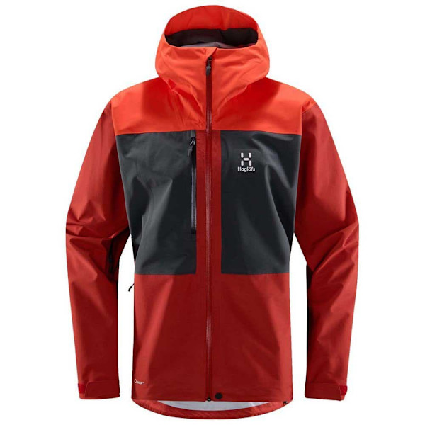 Haglofs Front Proof Jakke Orange S Mand