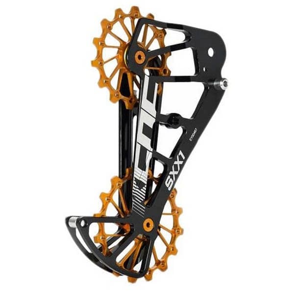 Kcnc Jockeyhjul Med Keramiske Lejer Sram Eagle 12s Sort,Gylden 14/16t
