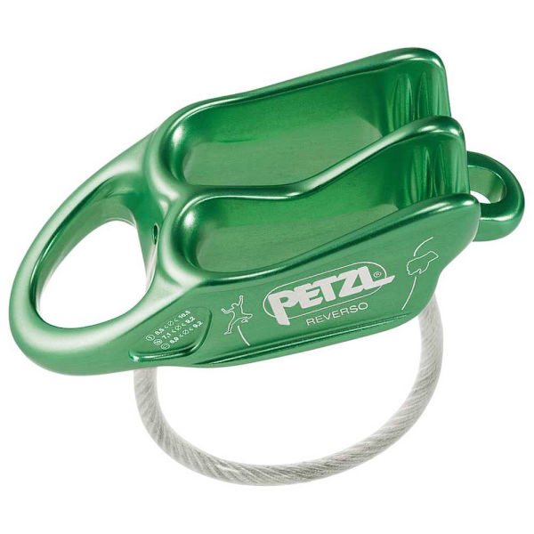 Petzl Pelay Device Reverso Vihreä