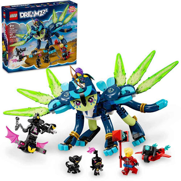 Lego Zoey Og Cat-buo Construction Game Zian