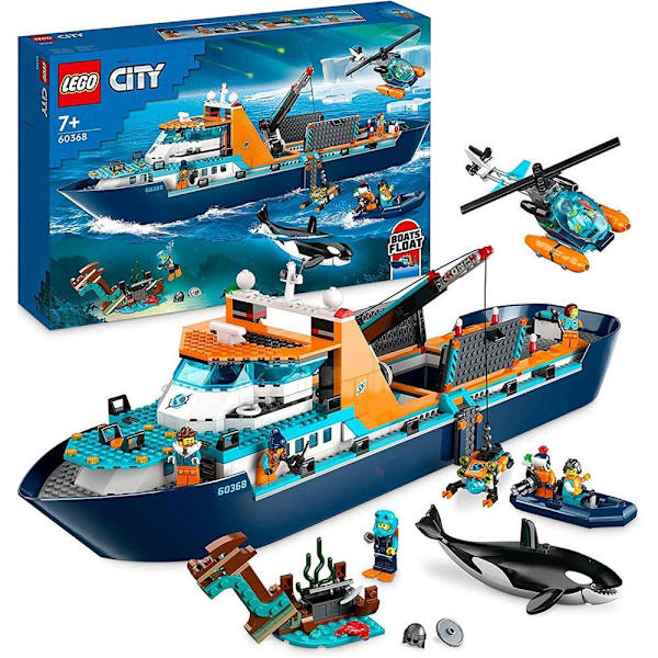 Lego Arctic Explorers: Båd Blå