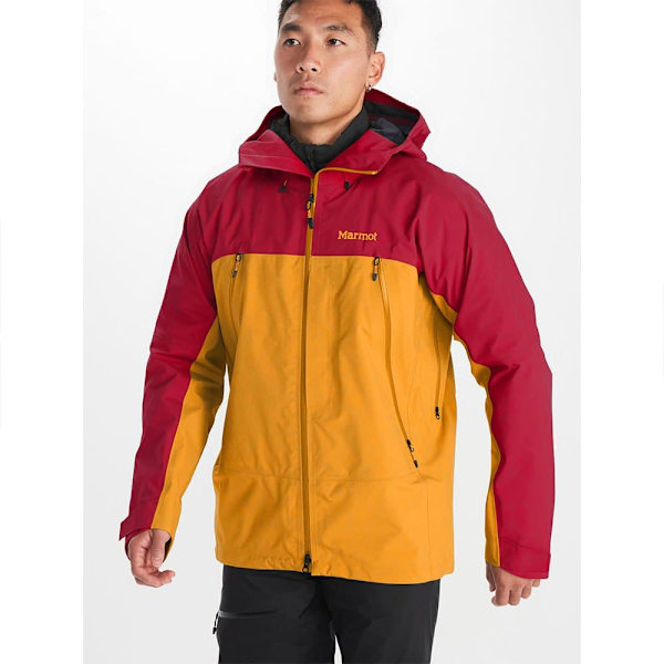 Marmot Jakke Alpinist Goretex Gul,Rød XL Mand
