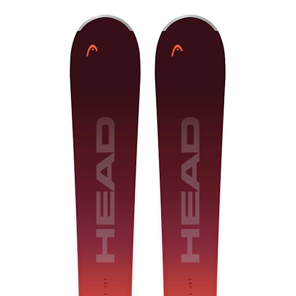 Head E-total Joy Sw + Joy 11 Gw Alpint Skidpaket För Damer Röd 163