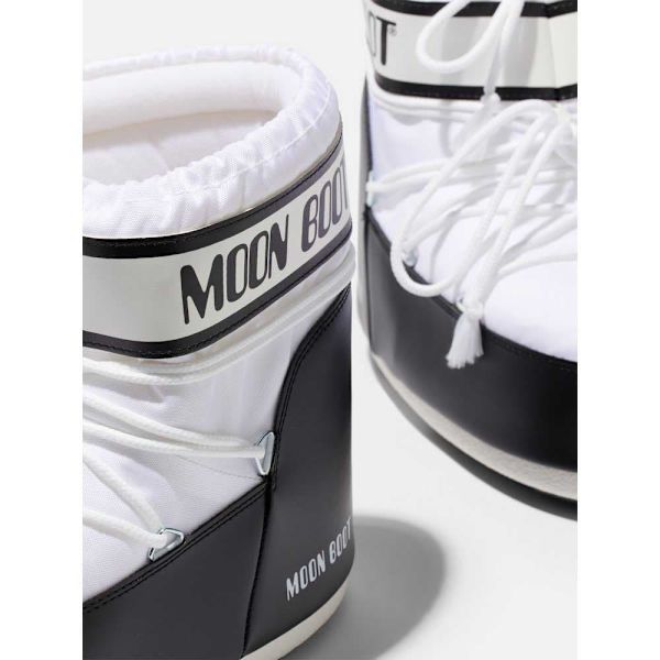 Moon Boot Icon Low Nylon Stövlar Vit,Svart EU 33-35 Man