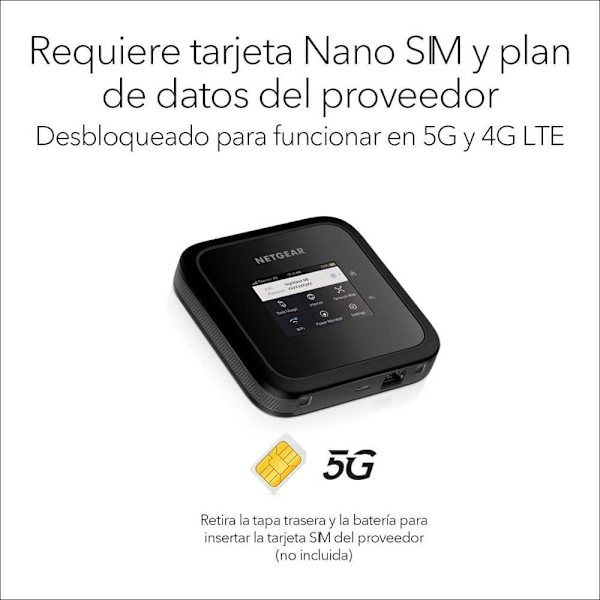 Netgear Trådløs Router Nighthawk 5g Mobile Transparent