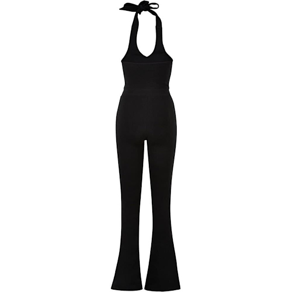 Urban Classics Stretch Interlock Heldragt Sort 5XL Kvinde