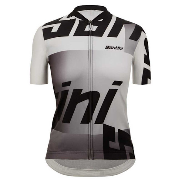 Santini Karma Logo Korta ärmar Cykeltröja Vit 2XL Kvinna
