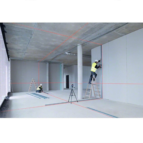 Bosch Professional Laser Niveau Linjer Gll 3-80 C+bm 1 L-boxx Gylden