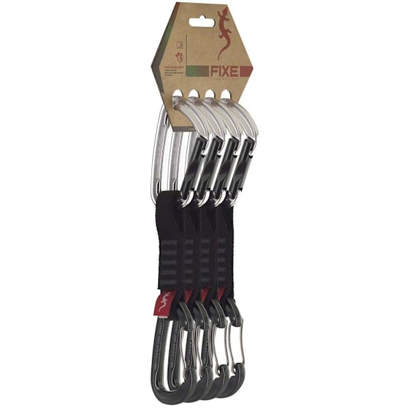 Fixe Climbing Gear Pakke 4 Wide Orion V2+minor Wide Orion V2+minor Quickdraw Sort 24 cm