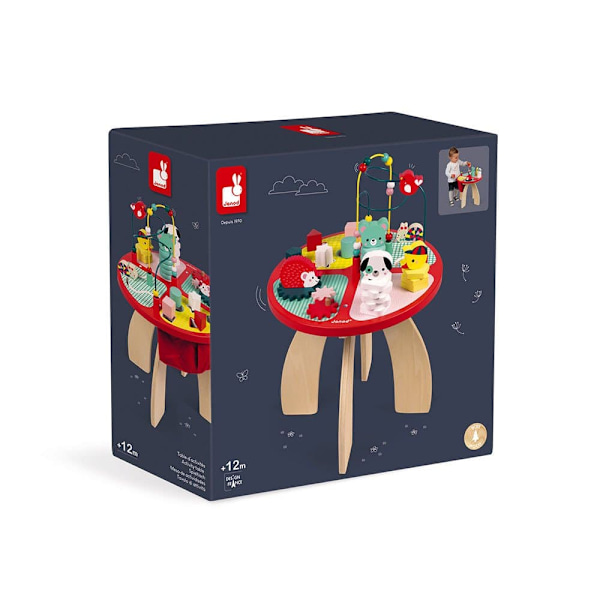 Janod Activity Table Baby Forest Flerfärgad 12 Months-3 Years