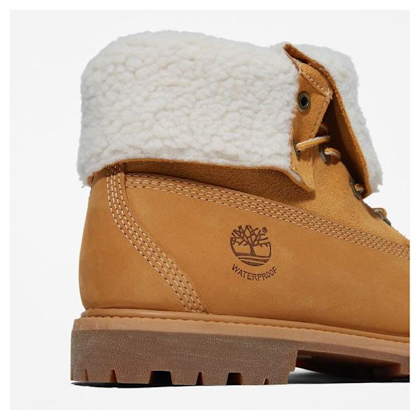 Timberland Authentic Warm Lined Wp Støvler Brun EU 38 1/2 Kvinde