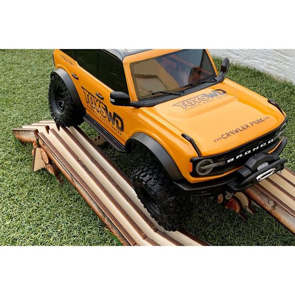 Crawler Park Brokrydsende Hindring Rc 1/10 Flerfarvet