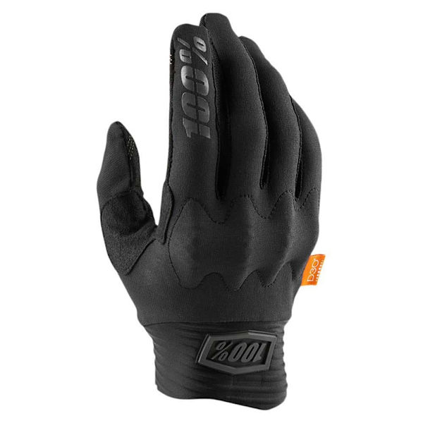 100percent Lange Handsker Cognito D3o Sort S Mand