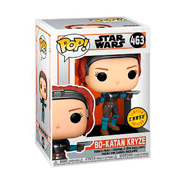 Funko Pop Star Wars Mandalorian Bo-katan Chase Flerfärgad
