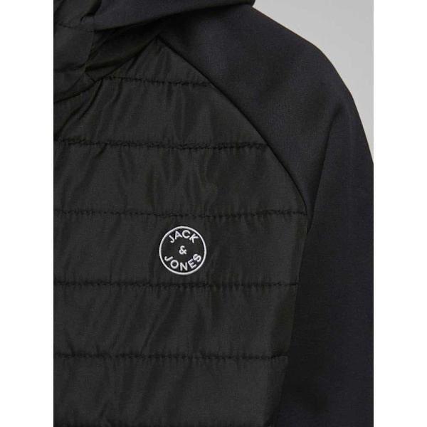Jack & Jones Quiltet Jakke Multi Sort 12 Years Dreng