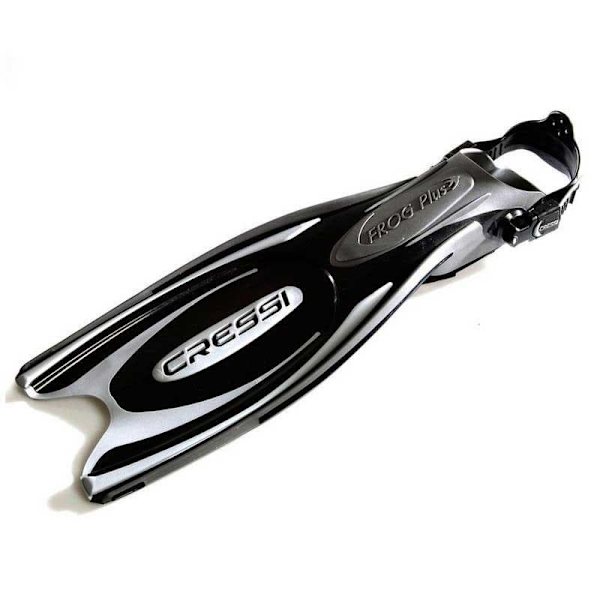 Cressi Dykkerfinner Frog Plus Hvid,Sort EU 45-47