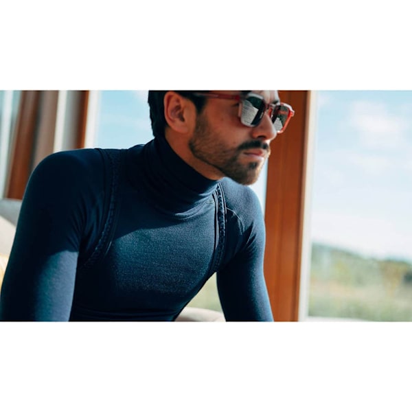 CafÉ Du Cycliste Camille Långärmad Baslager Blå XL Man