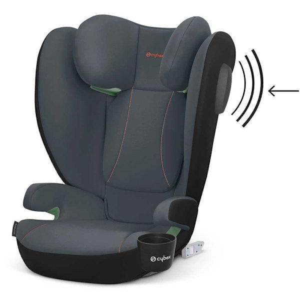 Cybex Solution B4 I-fix Vauvan Turvaistuin Harmaa
