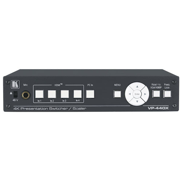 Kramer Video Linjeforstærker Vp-440x 18g 4k Sort
