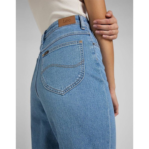 Lee Jeans Stella A Tapered Blå 30 / 31 Kvinna