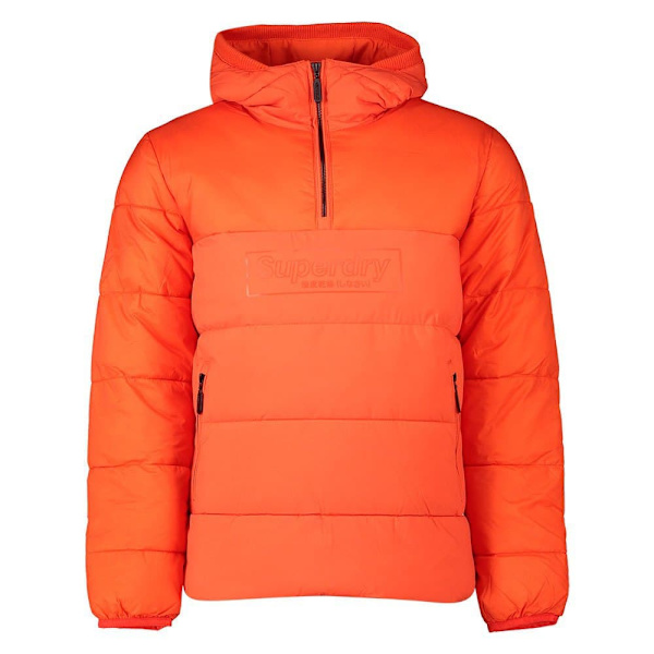 Superdry Vadderad Overheadjacka Nu Orange L Man