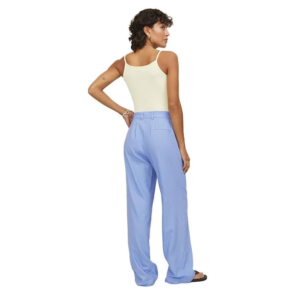 Jack & Jones Mary Relax Linen Jjxx Chinohousut Sininen XS Nainen