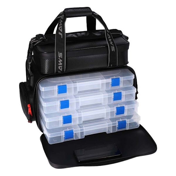 Mikado Tackle Stak Eva Jaws Sort 30 x 20 x 23 cm
