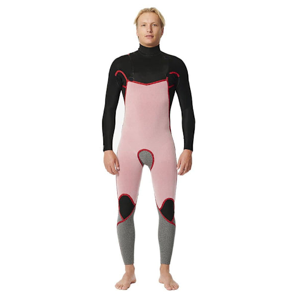 Rip Curl Pitkähihainen Rintavetoketjullinen Neopreenipuku Dawn Patrol 5/3 Mm Gb St Musta LS