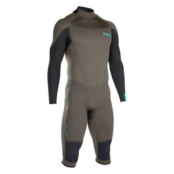 Ion Långärmad Ryggdragkedja I Neopren. Kort Kostym Strike Element Overknee Dl 4/3 Mm Grönt XS