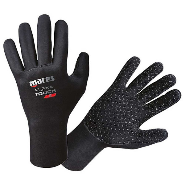 Mares Handsker Flexa Touch 2 Mm Sort M-L