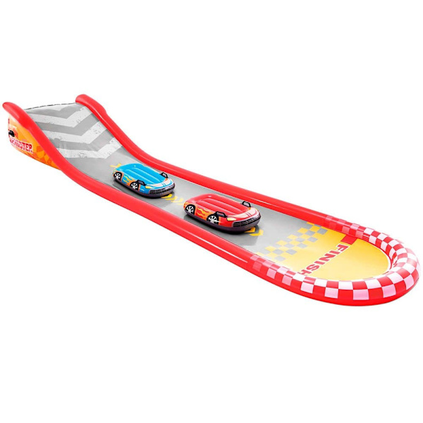 Intex Racing Fun Slidng Track 561x119x79 Cm Flerfarvet 561 x 119 x 79 cm