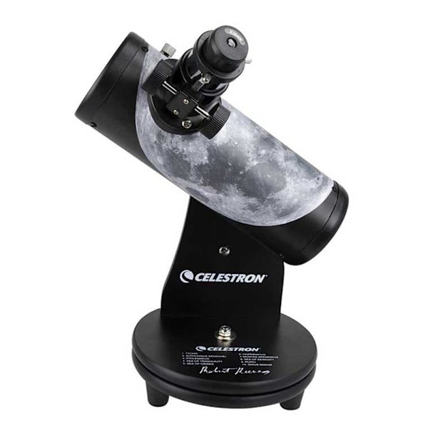 Celestron Teleskop Firstscope Series Moon Robert Reeves Silver