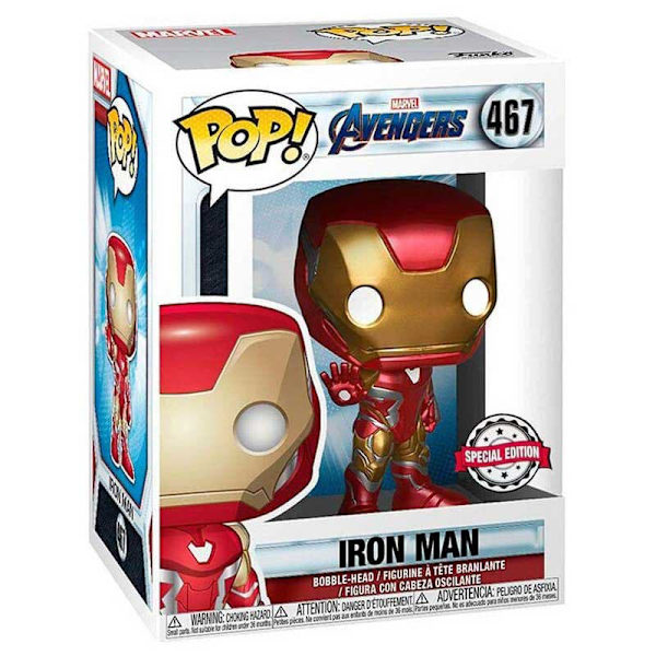 Funko Pop Marvel Avengers Endgame Iron Man Exclusive Flerfärgad