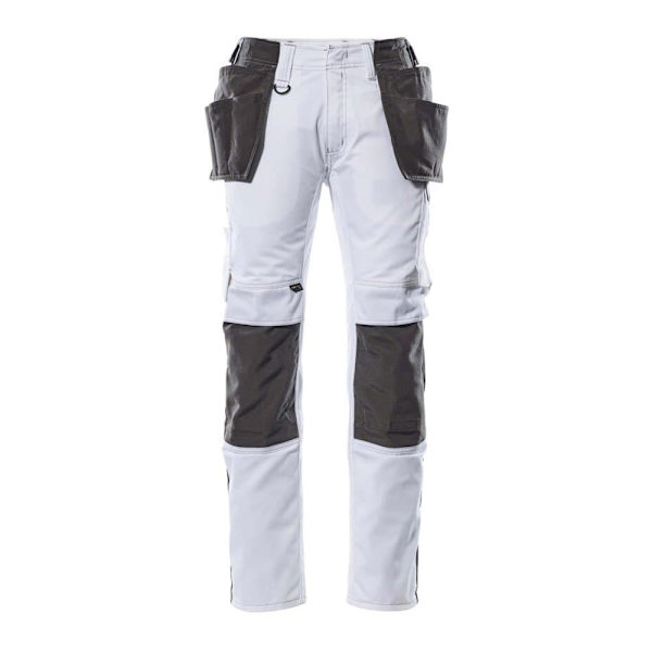 Mascot Stora Byxor Med Hängande Fickor Unique 17631 Vit 50 / 30