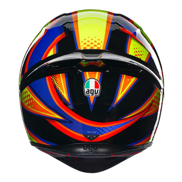 Agv Fuld Ansigtshjelm K1 S E2206 Flerfarvet XS