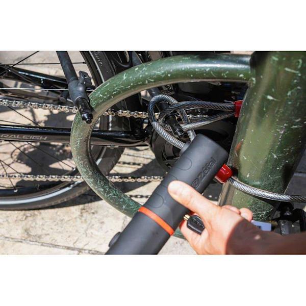 Zefal U-lås Med Kabel K-traz U13 Søvfarvet 230 x 115 x 13 mm / 10 x 1200 mm