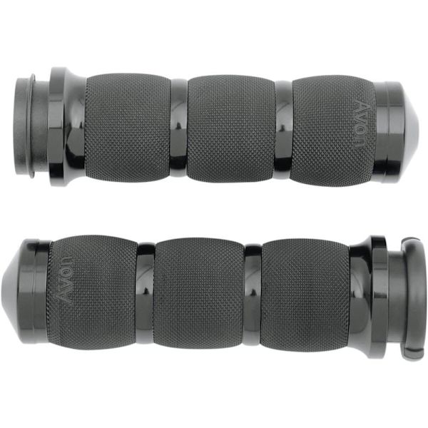 Avon Grips Air Cushion Throttle- By-wire Harley Davidson Flde 1750 Abs Softail Deluxe 107 Håndtag Grå