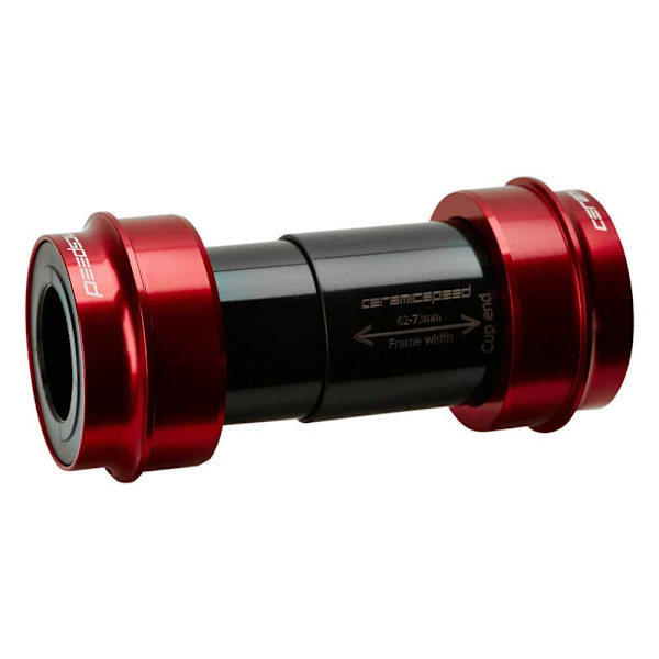 Ceramicspeed Bundbeslagsskåle Pf30 Sram Gxp Rød,Sort 68 mm