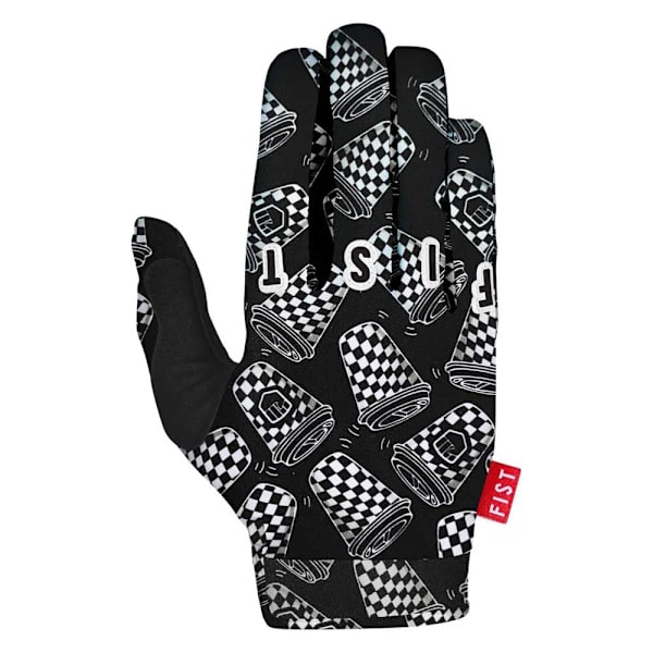 Fist Chequered Cups Käsineet Musta L Mies