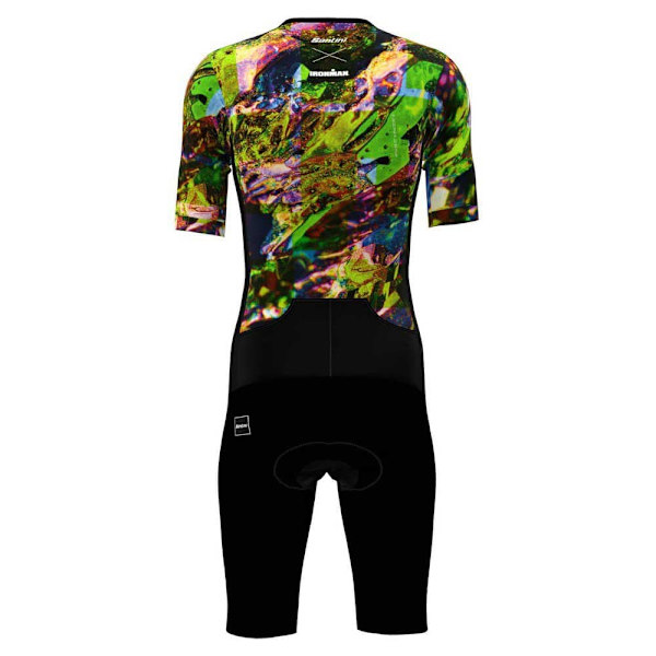 Santini Viper Zephyr X Ironman 2024 Lyhythihainen Trikoo Monivärinen 3XL Mies