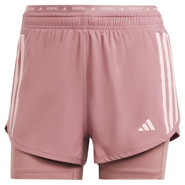 Adidas Own The Run 3 Stripes 2in1 Shortsit  XL Nainen