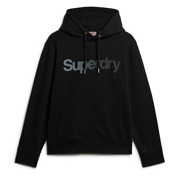 Superdry Core Logo Fade Loose Hættetrøje Sort S Mand